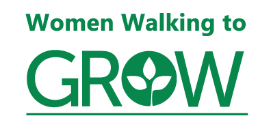 logo for Women Walking to Grow