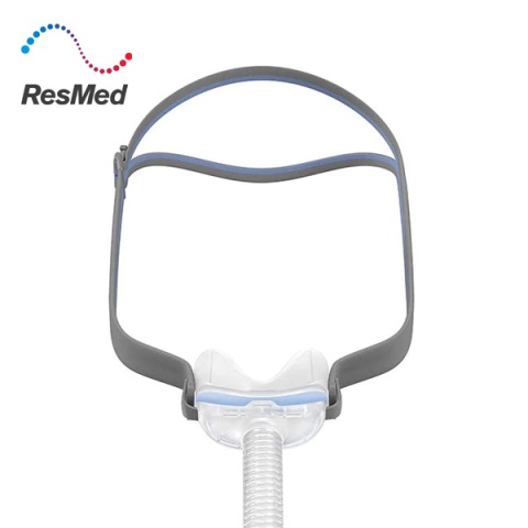 A ResMed AirFit N30 Minimal Contact mask designed minimize venting disruptions and promote sleep