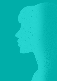Sillouette of a girl
